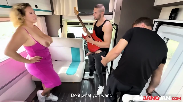 BANGVAN -  Incredible Chunky MILF Kathy Deep Hot Sex Unbelievable Scene