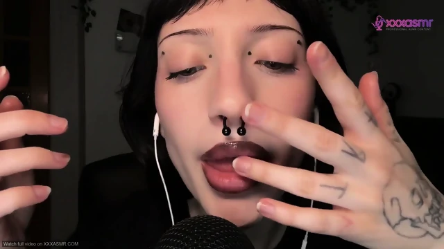 Sleepgirl Asmr Close Up Spit Painting Wet Mouth Sounds