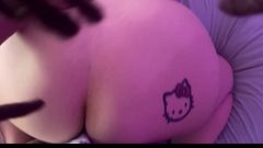 tatted ass pawg taking morning backshots