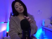 ASMR WET CREAMY SOUNDS 😛 LOTION ON CONDOM MIC 💦🧴 PUMPING, HEAD MASSAGE