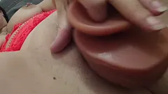 Hot MILF fingering POV loud moaning orgasm