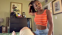 Hazel Grace returns from beach to fuck wild