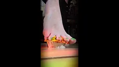 Giant Feet Smash A Cup Cake! Wanna Taste It?