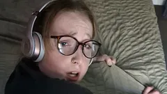 Cumming inside of a nerdy girl is how you get player three