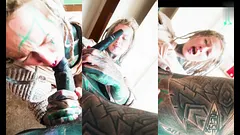 POV Sex in Abandoned Building Ends with Multiple Orgasms