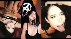 Ghostface Gets a Sloppy Blowjob Then Rough Fucks Her Until Cumshot - MollyRedWolf