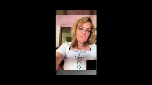 GRANNY MASTURBATE HER PUSSY FOR GRANDSON