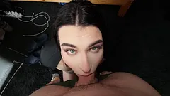 My Stepsister Can’t Resist My Dick After the Gym, So I Let Her Suck It as Much as She Wants