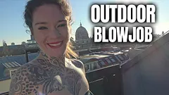 Blowjob aktion draußen im freien