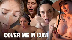 PLEASE CUM ON ME – A compilation of real amateur cumshots