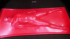 Latex vacbed bondage part 3 montage