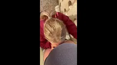 Hurry! We Don’t Have Long! Give Me Your Cock… I Want To Swallow Your Cum While He’s Showering
