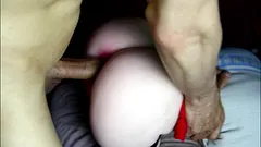 I fucked that beautiful sexy ass hard doggy style!