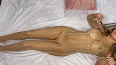 A broken sex machine brought me to a wild orgasm.