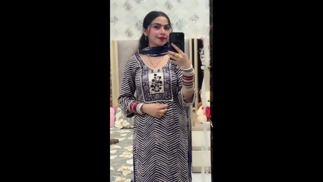 Beautiful Horny Punjabi Wife Masturbating Riding On Cucumber & Dildo Moaning Dirty Talking