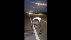 During the live stream, I couldn't help but ejaculate twice. 24.(@04:59 @05:17)