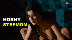 Stepson caught his Horny stepmom fingering herself and then fucked her.