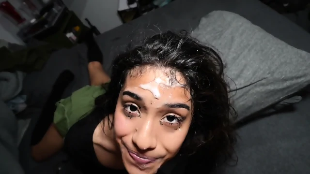 Sloppy Pov Bj From Tiny Indian Girl