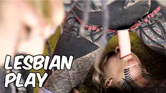 Wild Lesbian Play – Tattooed Girls & Thick Strap-On