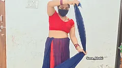 Indian Wife in Saree Quick Sex With Husband.