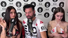 Chavita & Lorraine se atragantan con una banana bien rico!