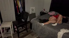 Pegging, CBT && some sucking -Mistress & Sissy