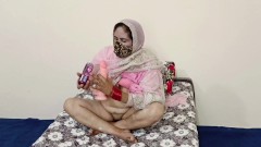 Beautiful Indian Bride Sex with Dildo on Wedding Night